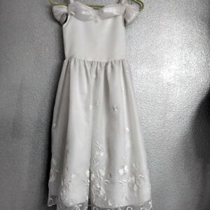 Cotton Candy Flower Girl's Dress    Size 10